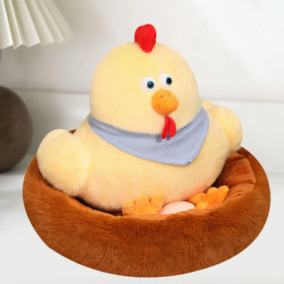 Hen & Nest Plushie Set, 12-15" | 30-38 cm