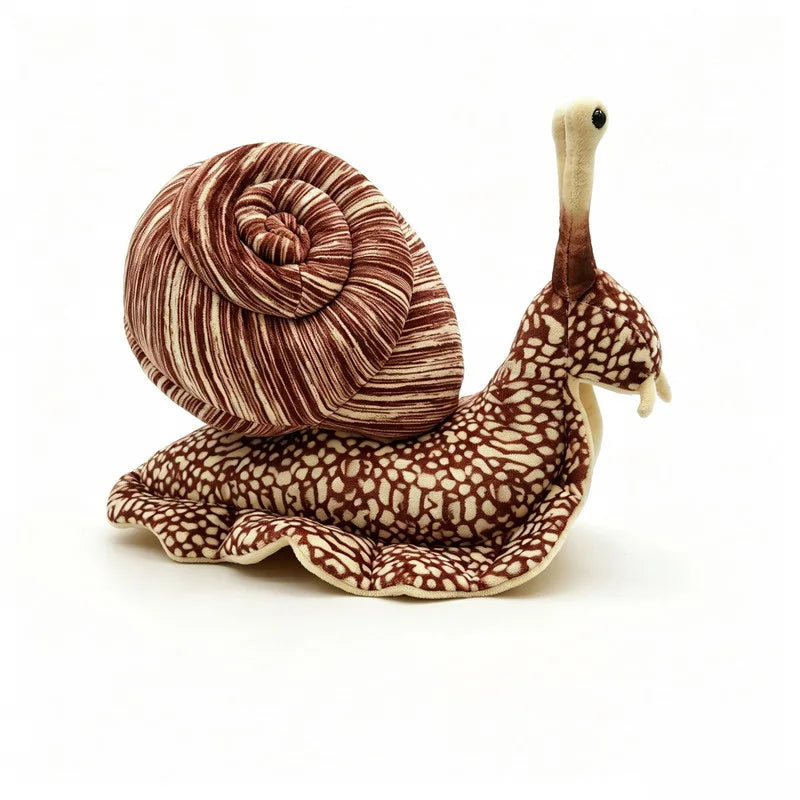 Realistic Snail Plush Toy, 15" | 38 cm
