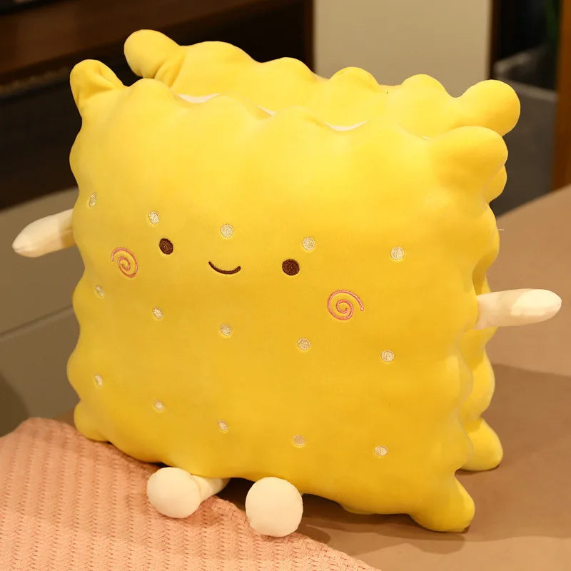 Plushie Cartoon Cracker with Optional Blanket, 15" | 38 cm