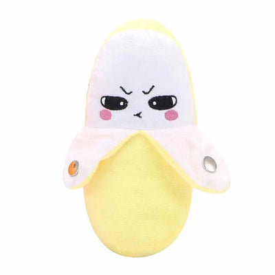 Musical Banana Induction Plush Toy – Interactive Rhythm Learning Fruit Doll