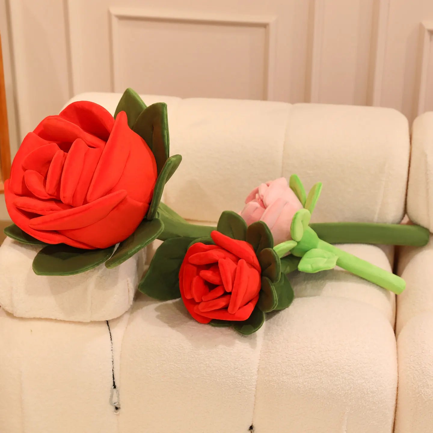 Giant Plush Rose Flower, 16-43" | 40-110 cm