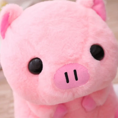 Adorable Pink Pig Stuffed Animal, 16" | 40 cm plush toy – – – Image 6 | Plushie Produce