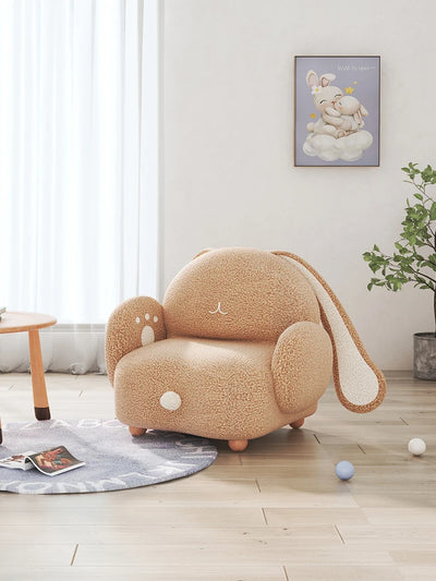 Adorable Rabbit Plushie Chair for Kids, 24"-31" | 60-71 cm plush toy – – – Image 2 | Plushie Produce