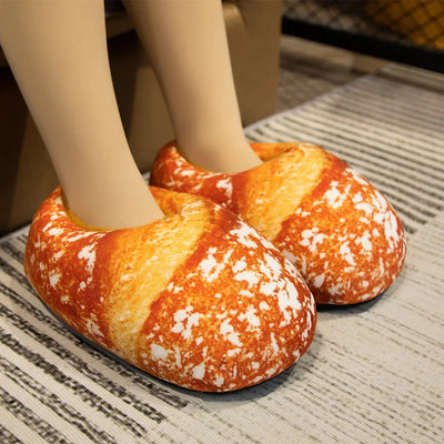Baked Bread Children's Slippers- Four Varieties plush toy – – – Image 1 | Plushie Produce