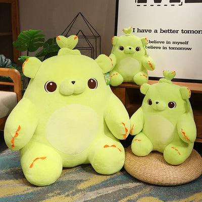 Bear Sprout Plushie, 9-18" | 22-45 cm plush toy – – – Image 6 | Plushie Produce