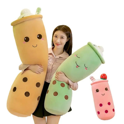 Boba Tea Body Pillow Plushie for Kids, 9-35" | 24-90 cm plush toy – – – Image 1 | Plushie Produce