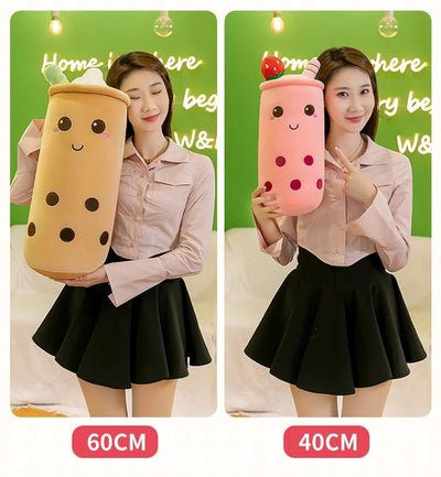 Boba Tea Body Pillow Plushie for Kids, 9-35" | 24-90 cm plush toy – – – Image 9 | Plushie Produce