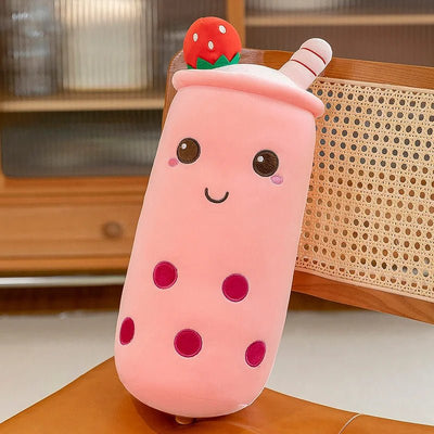 Boba Tea Body Pillow Plushie for Kids, 9-35" | 24-90 cm plush toy – – Pink – Image 6 | Plushie Produce