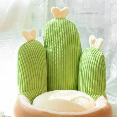 Cactus Children's Seat Cushion - Cozy and Soft plush toy – – – Image 4 | Plushie Produce