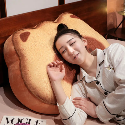 Capybara/Cat Cookie Plushie – Jumbo Comfort in a Sweet Design plush toy – – – Image 4 | Plushie Produce