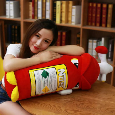 Cartoon Fire Extinguisher Plush Toy, 15-32" | 38-80 cm plush toy – – – Image 4 | Plushie Produce