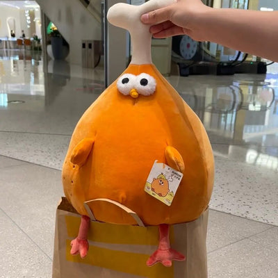 Cooked Chicken Plush Toy, 16" | 40 cm plush toy – – – Image 2 | Plushie Produce