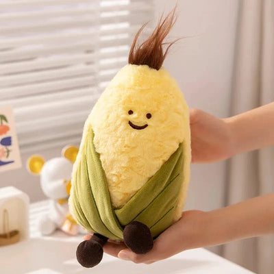 Corn Cartoon Plushie, 10" | 25 cm plush toy – – – Image 1 | Plushie Produce