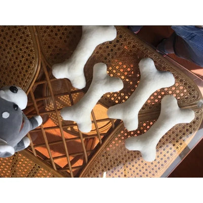 Dog Bone Chew Toy Plushie, 6-16" | 15-40 cm plush toy – – – Image 4 | Plushie Produce