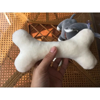 Dog Bone Chew Toy Plushie, 6-16" | 15-40 cm plush toy – – – Image 7 | Plushie Produce
