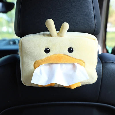 Duck Plushie Tissue Dispenser - Cute & Functional Car Accessory plush toy – – – Image 1 | Plushie Produce