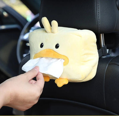 Duck Plushie Tissue Dispenser - Cute & Functional Car Accessory plush toy – – – Image 10 | Plushie Produce