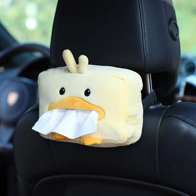 Duck Plushie Tissue Dispenser - Cute & Functional Car Accessory plush toy – – – Image 6 | Plushie Produce