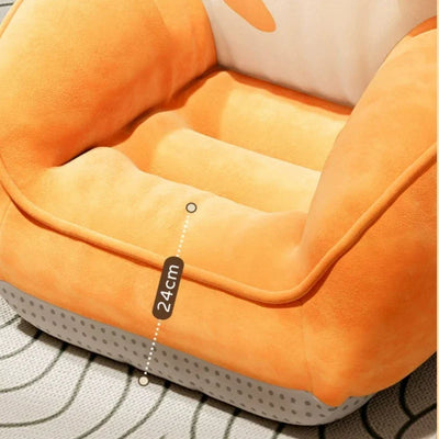 Food-Themed Children's Plushie Reading Chair plush toy – – – Image 6 | Plushie Produce
