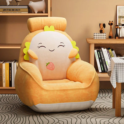 Food-Themed Children's Plushie Reading Chair plush toy – – Strawberry/ 50 – Image 12 | Plushie Produce