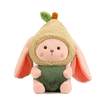 Fruit Bunny Plush Toy, Three Designs, 11-22" | 27-55 cm plush toy – – Green – Image 7 | Plushie Produce