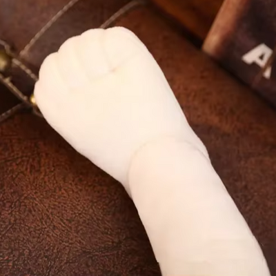 Funny Toast Plushie with Hands and Legs, 20" | 50 cm plush toy – – – Image 5 | Plushie Produce