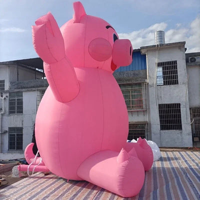 Giant Inflatable Pig – Customizable Lawn Decoration plush toy – – – Image 5 | Plushie Produce