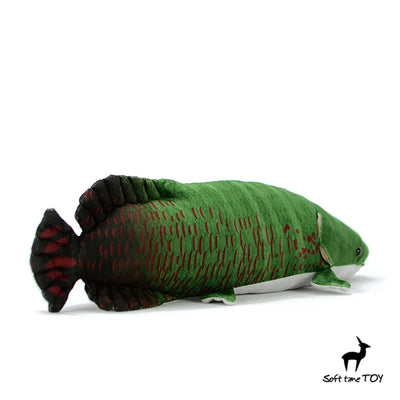 Giant Lifelike Arapaima Gigas Plush Toy, 20" | 50 cm plush toy – – – Image 3 | Plushie Produce