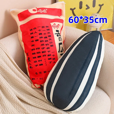 Giant Melon Seed Plushie Set, 22-24" | 55-60 cm plush toy – – bag + melon seed – Image 7 | Plushie Produce