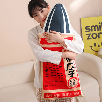 Giant Melon Seed Plushie Set, 22-24" | 55-60 cm plush toy – – – Image 4 | Plushie Produce