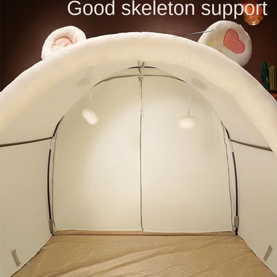 Giant Rabbit/Cat Plushie Tent Bed for Two People plush toy – – – Image 4 | Plushie Produce