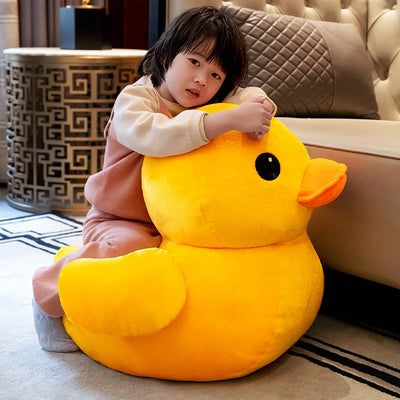 Giant Yellow Duck Plush Toy, 8-28" | 20-70 cm plush toy – – – Image 4 | Plushie Produce