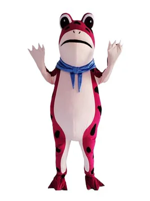 High Fidelity Inflatable Frog Costume – Green or Red plush toy – – Red – Image 9 | Plushie Produce