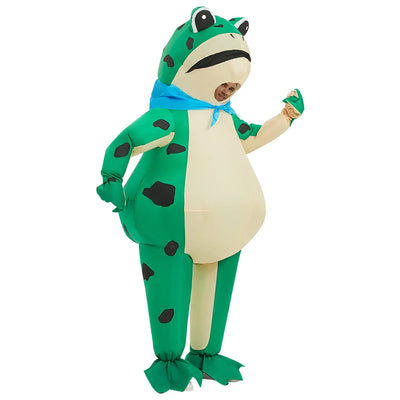 Inflatable Frog Costume – Leap Into the Fun! plush toy – – – Image 1 | Plushie Produce