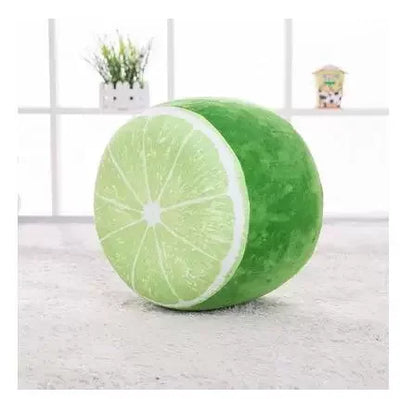 Inflatable Fruit Stools – Fun, Portable, and Sturdy plush toy – – Lime – Image 8 | Plushie Produce