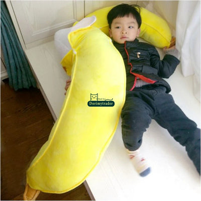 Jumbo Peeled Banana Plushie – Giant Plush Toy Food Body Pillow plush toy – – – Image 2 | Plushie Produce