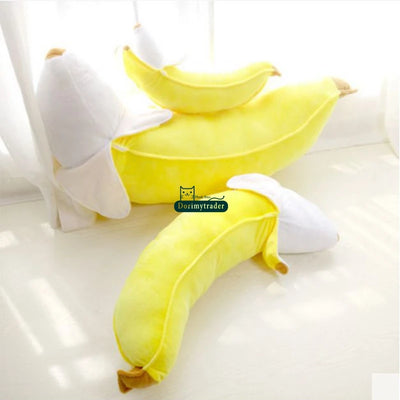 Jumbo Peeled Banana Plushie – Giant Plush Toy Food Body Pillow plush toy – – – Image 4 | Plushie Produce
