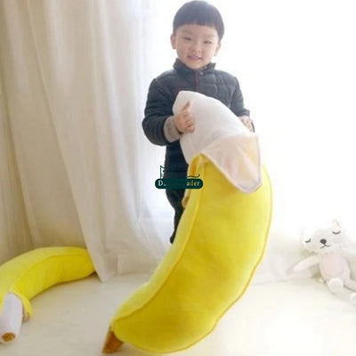 Jumbo Peeled Banana Plushie – Giant Plush Toy Food Body Pillow plush toy – – – Image 5 | Plushie Produce
