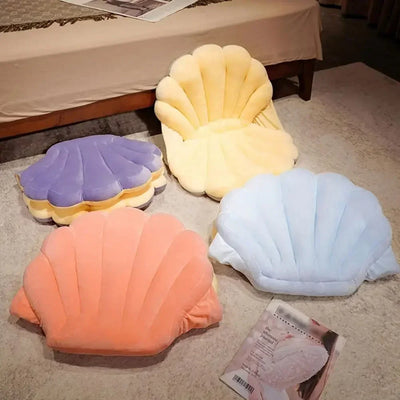 Jumbo Serene Clam Plushie, 16-60" | 40-150 cm plush toy – – – Image 4 | Plushie Produce