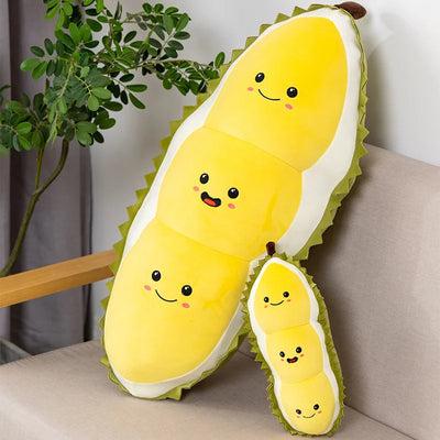 Jumbo Smiling Durian Plushie, 12-37" | 30-95 cm plush toy – – 12"/30cm – Image 1 | Plushie Produce