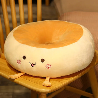 Kawaii Bagel Plush Cushion, 15" | 38 cm plush toy – – 2 – Image 6 | Plushie Produce