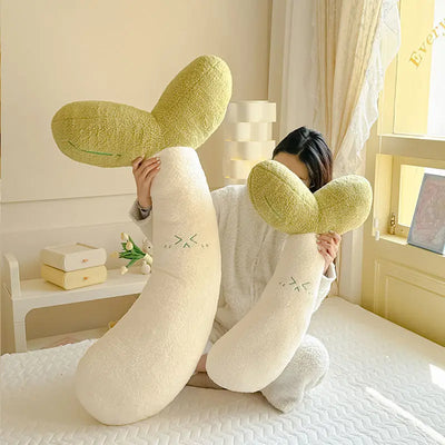 Kawaii Bean Sprout Body Pillow, Two Colors, 28-47" | 70-120 cm plush toy – – – Image 2 | Plushie Produce