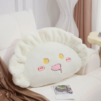 Kawaii Dumpling Plushie, 18-28" |45-70 cm plush toy – – white money dumpling – Image 11 | Plushie Produce