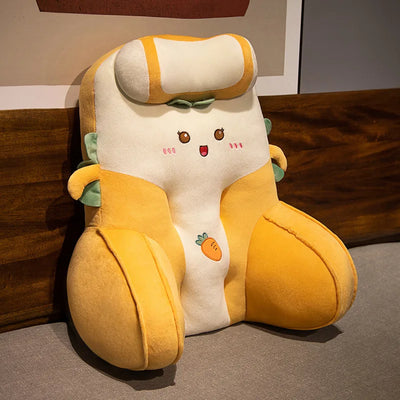 Kawaii Fruit Backrest Pillow – Cozy Support with a Juicy Twist! plush toy – – B – Image 13 | Plushie Produce