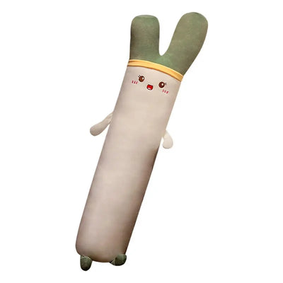 Kawaii Green Onion Body Pillow Plushie – Giant Plush Toy for Cozy Nights plush toy – – 55"/140cm – Image 7 | Plushie Produce