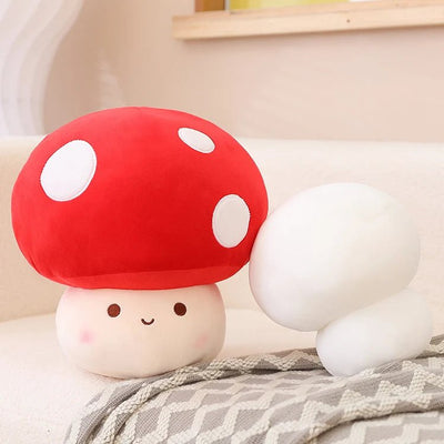 Kawaii Mushroom Plushie, 9" | 23 cm plush toy – – – Image 4 | Plushie Produce