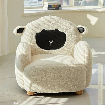 Lamb Plushie Children's Reading Chair plush toy – – – Image 1 | Plushie Produce