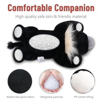 Large Highland Cow Weighted Plushie, 20" | 3.3 Pound plush toy – – – Image 4 | Plushie Produce