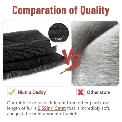 Large Highland Cow Weighted Plushie, 20" | 3.3 Pound plush toy – – – Image 5 | Plushie Produce