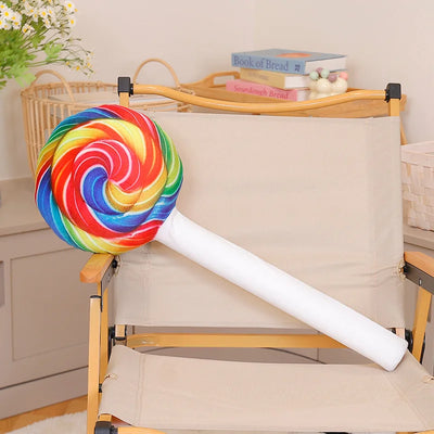 Lollipop Plushie – Sweeten Up Your Space, 16-28" | 40-70 cm plush toy – – Dash Of Blue – Image 10 | Plushie Produce